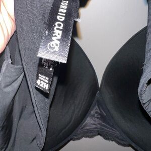 Torrid Curve 42 H Black Women's Underwire Push Up 360 Bra